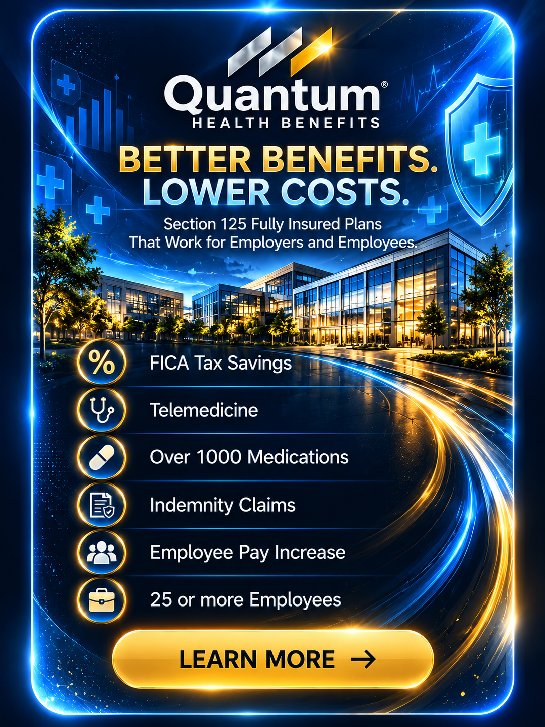 Quantum Health Benefits — supplemental benefits program artwork